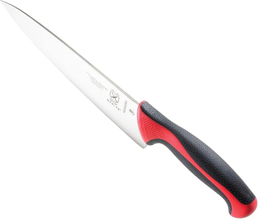 Mercer Culinary Millennia Colors 5-Piece Magnetic Board Set with Red Handles, Bamboo, 16 x 8 x 18 inches