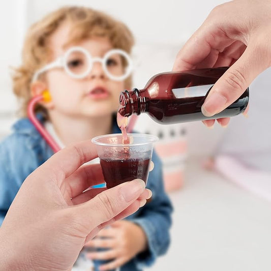 Lilymicky 1800 Pack Disposable Medicine Cups (1 oz), Medical Plastic Measuring Cups for Medical Purposes, or Mixing and Measuring Resin, Epoxy, DIY Arts & Crafts, Paint, Cooking