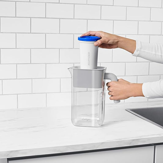 Culligan with ZeroWater Technology Replacement Filter 6-Pack, 5-Stage Advanced Water Filter – IAPMO Certified to Reduce Lead, Total PFAS (Forever Chemicals), Mercury, Fluoride, and Chlorine