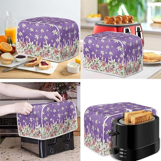 PointeDoor 2-Slice Toaster Dust Cover - Anti Fingerprint and Oil Proof - Universal Fit