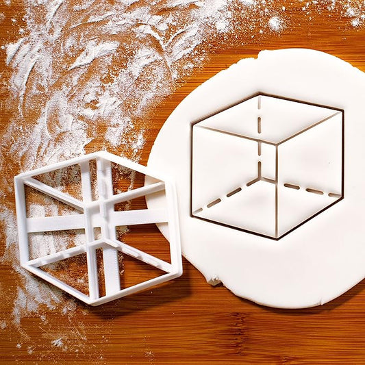 Cube Geometry cookie cutter, 1 piece - Bakerlogy