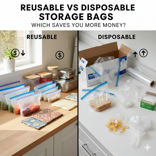 Reusable vs Disposable Storage Bags: Which Saves You More Money?