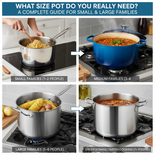 What Size Pot Do You Really Need? A Complete Guide for Small & Large Families